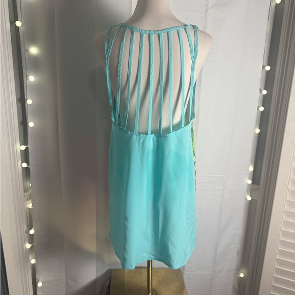 OP Multicolor Palm Tree Swim Coverup - Picture 2 of 6